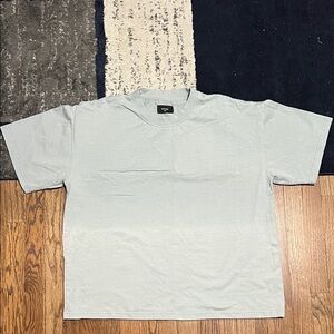 Hours Slate Men's Drop Shoulder Short Sleeve Tee